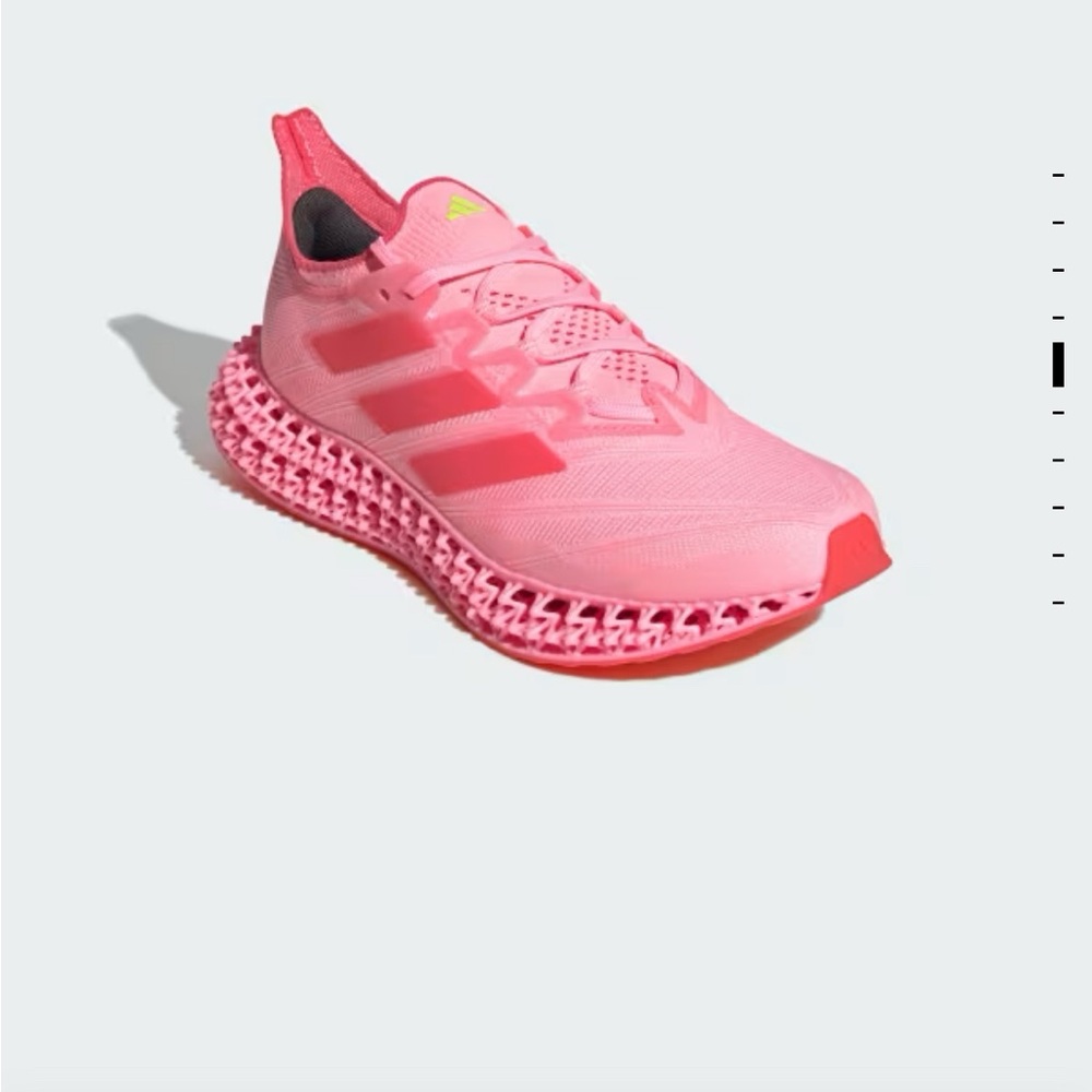 adidas Pink Athletic Shoes with Lightweight Breathable Mesh and Modern Design